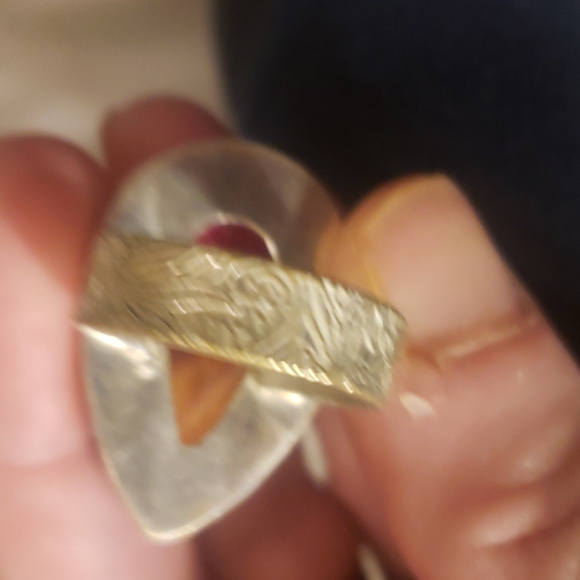 Certified ALEXANDRITE 50 TO 60 CARAT STOME AND 925 SS SIZE 9 1/2 - Picture 5 of 8